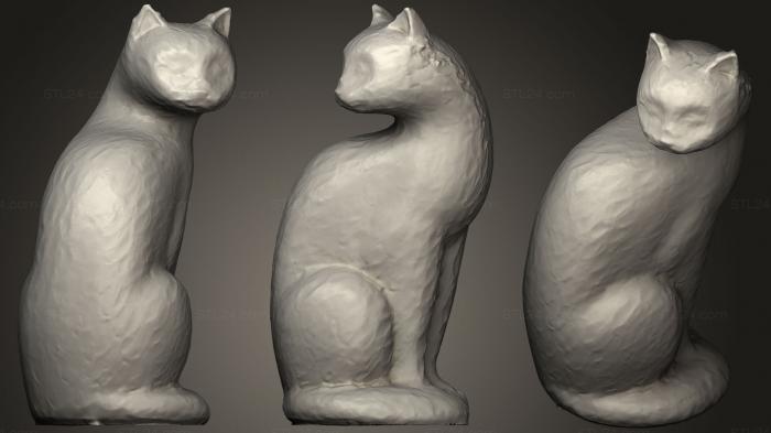 Статуэтки животных (Пресс-папье для бумаги, STKJ_1248) 3D модель для ЧПУ станка